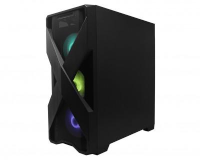 GABINETE NACEB X CASE FULL ATX 3XFAN RBG 1XUSB30 2XUSB20 NEGRO SIN FUENTE NA 0605 - Código: NA-0605 | Compra en Guadalajara