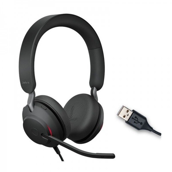 Jabra Evolve2 65 Auricular stereo versión UC dongle USB-A con cancelación de ruido 26599-999-999 EVOLVE250STEREOMSA - Código: EVOLVE250STEREOMSA | Compra en Guadalajara