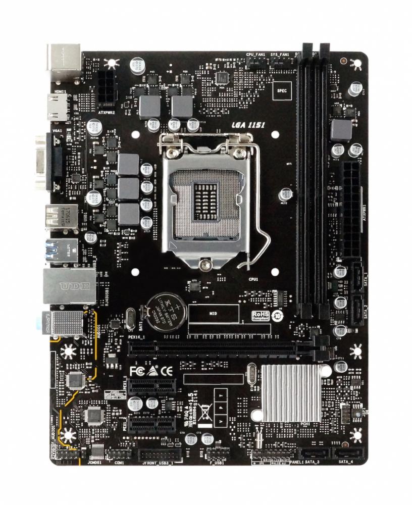 MB BIOSTAR H310MHP 1151 2DDR4 32GB 1866 A 2666MHZ M.2 SATA PCIE 3.0 H310MHP - Código: H310MHP | Compra en Guadalajara
