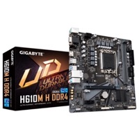 Gigabyte - H610M H - Motherboard - LGA1700 Socket - H610M H 12TH GEN - Código: H610MHDDR4 | Compra en Guadalajara