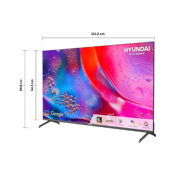 LED HYUNDAI HYLED5524G4KM 55 SMART GOOGLE TV 4K - Código: HYLED5524G4KM | Compra en Guadalajara
