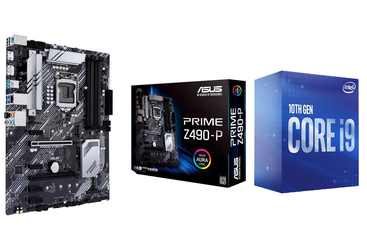 Intel - Core i9 I9-10900 - 2.8 GHz - 10-core tarjeta madre Z490P - Código: CM-323379-13 | Compra en Guadalajara