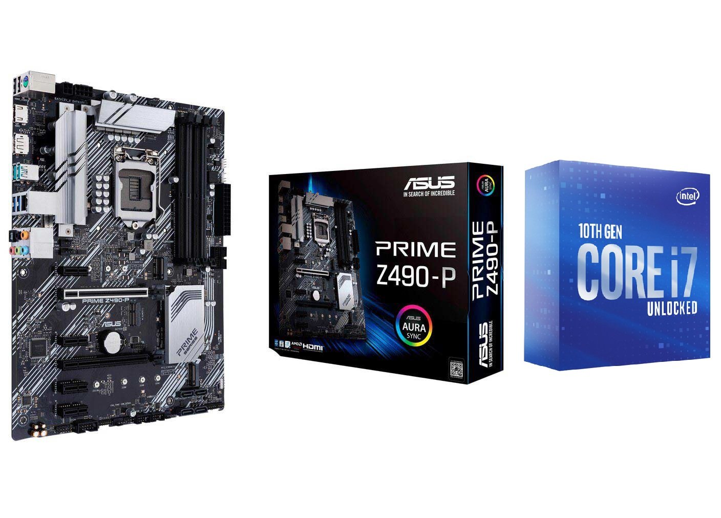 Intel - Core i7 I7-10700K - 3.8 GHz - 8-core tarjeta madre Z490P - Código: CM-323379-3 | Compra en Guadalajara