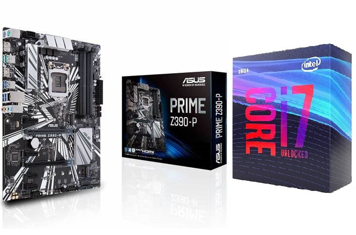Intel - Core i7 I7-9700K - 3.6 GHz - 8-core tarjeta madre Z390P - Código: CM-323379-6 | Compra en Guadalajara