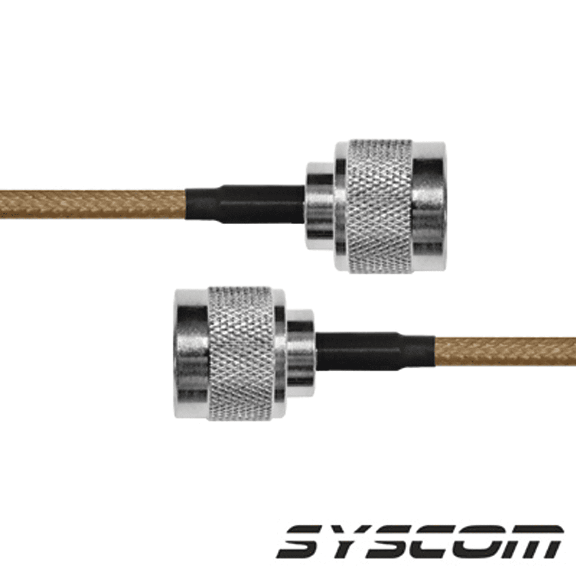 Jumper de 110 cm de 110cm con Cable Coaxial LP142 con conectores N Macho a UHF Macho PL-259. SN142KUHF110 - Código: SN142KUHF110 | Compra en Guadalajara