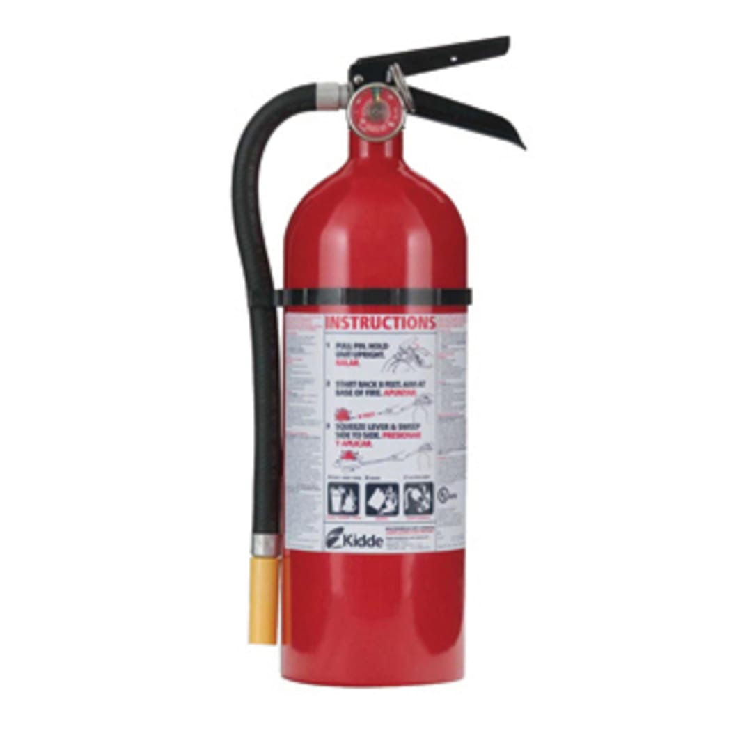 Extintor Desechable de Polvo Químico Seco â Fuegos Clase A B y C â Talleres y Garaje â Pieza â Cilindro Rojo FX340SC-1 - Código: FX340SC-1 | Compra en Guadalajara