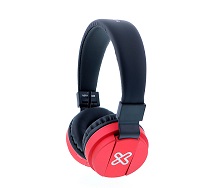 Klip Xtreme - KWH-001RD - Headphones - Para Cellular phone / Para Computer / Para Phone / Para Portable electronics / Para Tablet - Wireless - 16Hrs - Rojo - Código: KWH-001RD | Compra en Guadalajara