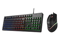 Xtech - Keyboard and mouse set - Wired - Spanish - USB - Black - Gaming XTK-530S - Código: XTK-530S | Compra en Guadalajara