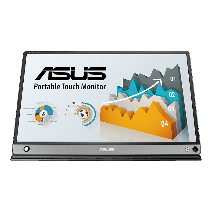 MONITOR PORTATIL ASUS 156 FHD/  TOUCH/IPS/10 PUNTOS/USB-C - Código: MB16AMT | Compra en Guadalajara