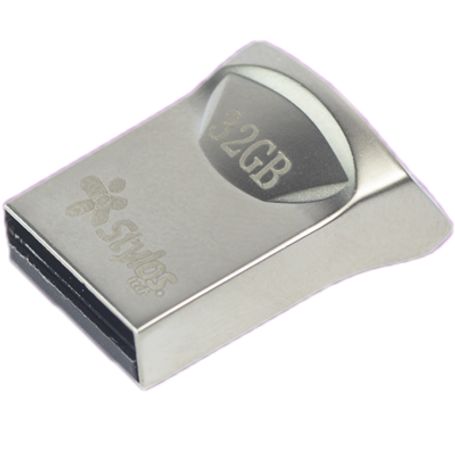 Memoria USB 32GB flash 2.0 Metal mini Garantia de por Vida STY-STMUS41S - Stylos