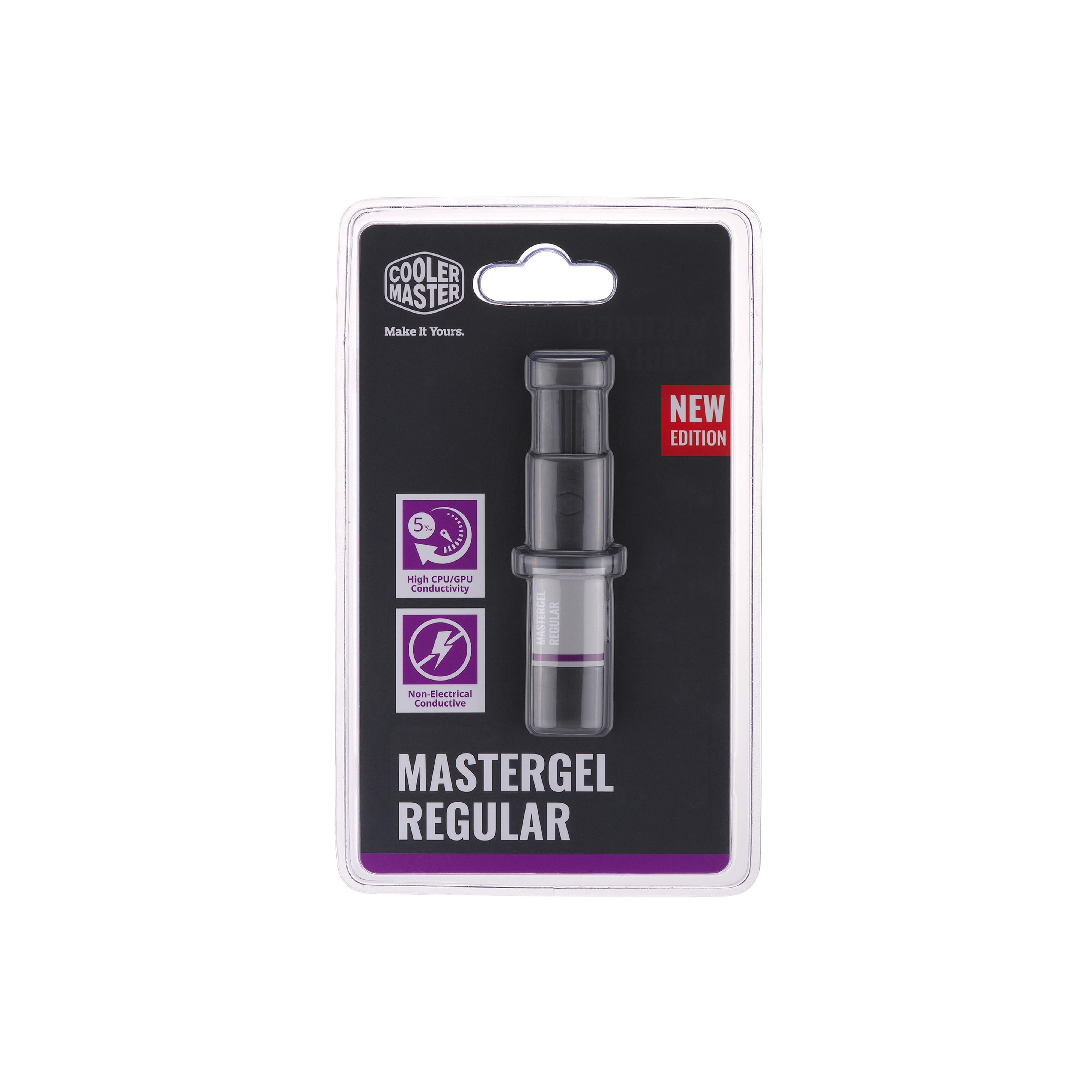 PASTA TERMICA COOLER MASTER MASTERGEL GEL REGULAR MEJORA CONDUCTIVIDAD DE CPU GPU MGX ZOSG N15M R2 - Código: MGX-ZOSG-N15M-R2 | Compra en Guadalajara