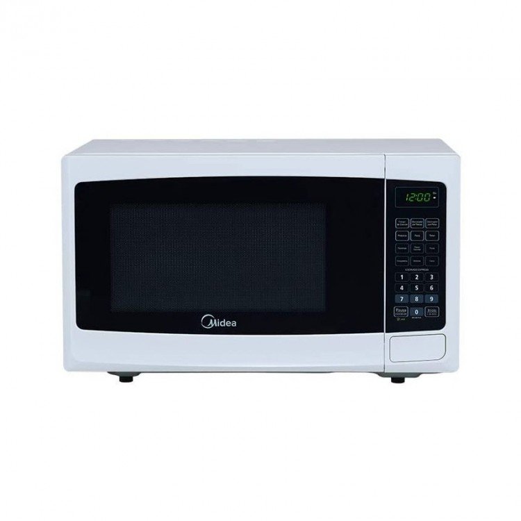 HORNO DE MICROONDAS MIDEA PRACTIA MMDF07S2BW 0.7 PIES 1050W GAB BLANCO PUERTA NEGRO MMDF07S2BW - Código: MMDF07S2BW | Compra en Guadalajara