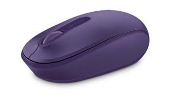Microsoft ratón móvil inalámbrico 1850 - Ratón - diestro y zurdo - óptico - 3 botones - inalámbrico - 2.4 GHz - receptor inalámbrico USB - púrpura pantone - Código: U7Z-00048 | Compra en Guadalajara