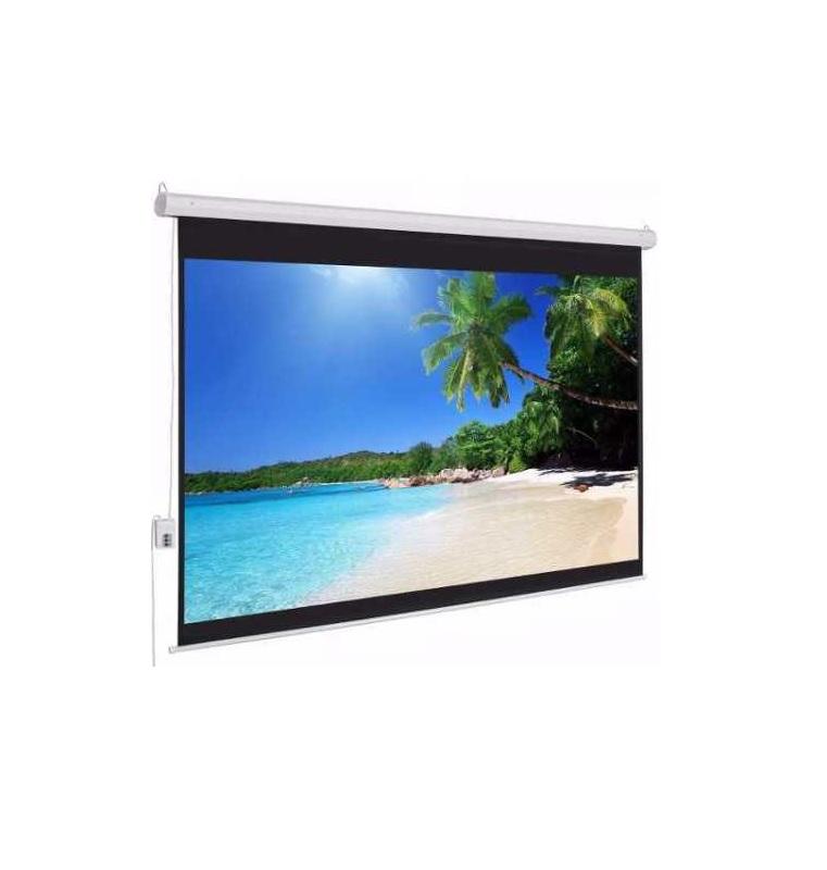 Pantallas De Proyección Multimedia Screens MSE-183 Pantalla De Proyección Eléctrica De Colgar MSE-183 MULTIMEDIA SCREEN 2.44x1.83m. 120 Pulgadas Diagonales. Incluye C.R. Inalámbrico Y Alámbrico - Código: MSE-183 | Compra en Guadalajara