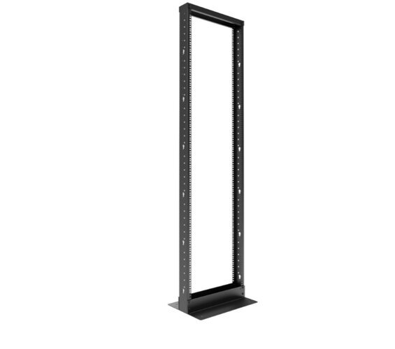 Nexxt Solutions - Rack marco abierto - 2 postes - instalable en el suelo - RAL 9005 negro barniz - 45U - 19 - Código: NPO-2P45UB | Compra en Guadalajara