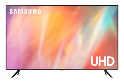 Samsung Un50Au7000F  50 Clase Diagonal 7 Series Tv Lcd Con Retroiluminacin Led  Smart Tv  Tizen Os  4K Uhd 2160P 3840 X 2160  Hdr  Gris Titanio - UN50AU7000FXZX