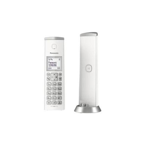 TELEFONO BLANCO PANASONIC DISEÑO ESTIL KXTGK210MEW - Código: KX-TGK210MEW | Compra en Guadalajara