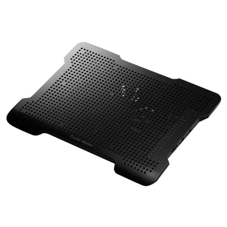 Cooler Master Notepal X-Lite II - Ventilador para ordenador portátil - con concentrador USB de 2 puertos - 15.6 - 140 mm - negro - Código: R9-NBC-XL2K-GP | Compra en Guadalajara