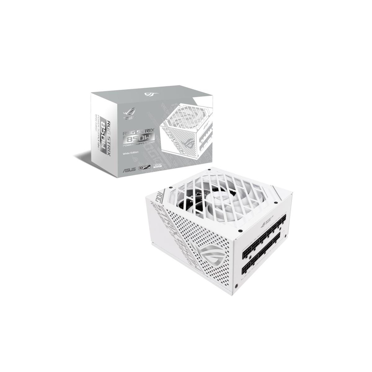 Fuente De Poder ASUS ROG-STRIX-850G-WHITE Fuente De Poder ASUS ROG-STRIX-850G-WHITE Color Blanco - Código: ROG-STRIX-850G-WHITE | Compra en Guadalajara