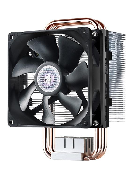 Cooler Master Hyper Hyper T2 - Disipador para procesador - para LGA775 LGA1156 AM2 AM2 AM3 LGA1155 AM3 FM1 FM2 LGA1150 FM2 AM1 LGA1151 - aluminio - 92 mm - negro - Código: RR-HT2-28PK-R1 | Compra en Guadalajara