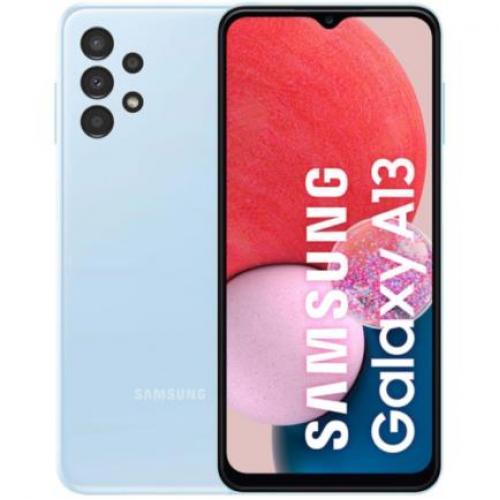 Smartphone Samsung Galaxy A13 6.6" 128GB/4GB Cámara 50MP+5MP+2MP+2MP/8MP Octacore Android 11 Color Azul - SM-A135MLBJMXD