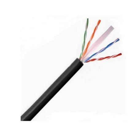 CABLE UTP SAXXON OUTP5ECCAEXT CCA CAT5E NEGRO EXTERIOR 305M 4PARES BOBINA TVD119038 - Código: TVD119038 | Compra en Guadalajara