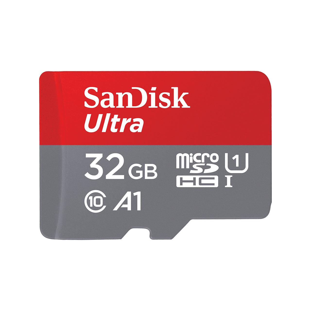 MEMORIA SANDISK MICRO SDHC ULTRA 32GB CL10 A1 U1 SDSQUA4-032G-GN6MA - Código: SDSQUA4-032G-GN6MA | Compra en Guadalajara
