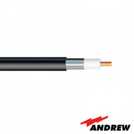 HELIAX Flexible Coaxial Cable smoothwall aluminum 1/2 in black PE jacket FXL-540/500M - Código: FXL-540/500M | Compra en Guadalajara