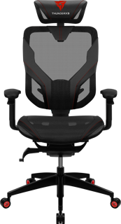 SILLA THUNDER X3 ERGONOMICA YAMA 7 NEGRO/ROJO 4718009159259 - Código: 4718009159259 | Compra en Guadalajara