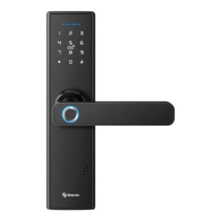 Cerradura Digital Steren Seguridad Wi-Fi RFID/Huella Digital LOCK-500 - Código: LOCK-500 | Compra en Guadalajara