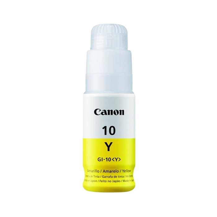 TINTA CANON GI-10 AMARILLO P/GM5010/GM6010 GI-10Y - Código: GI-10Y | Compra en Guadalajara