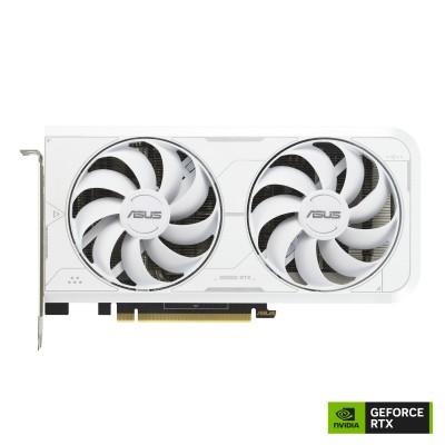 Tarjeta De Video Asus Dual Rtx3060Ti O8Gd6X White Oc 8Gb Gddr6X Hdmi - DUAL-RTX3060TI-O8GD6X-WHITE