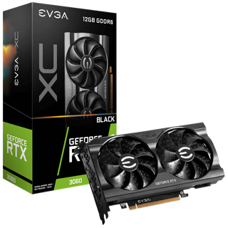 GPU EVGA GEFORCE RTX 3060 XC BLACK 12GB GDDR6 12G-P5-3655-KR - Código: 12G-P5-3655-KR | Compra en Guadalajara