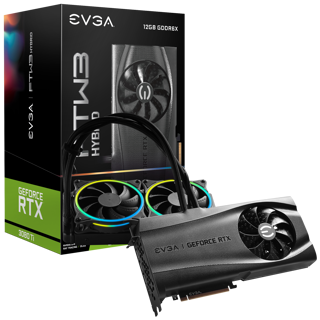 GPU EVGA RTX 3080 Ti FTW3 ULTRA HYBRID 12GB GDDR6X 12G-P5-3968-KR - Código: 12G-P5-3968-KR | Compra en Guadalajara