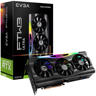 GPU EVGA GEFORCE RTX 3080 FTW3 ULTRA GAMING LHR 12GB GDDR6X 12G-P5-4877-KL - Código: 12G-P5-4877-KL | Compra en Guadalajara