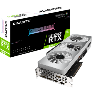 GPU GIGABYTE GEFORCE RTX 3080 Ti VISION OC 12G GDDR6X GV-N308TVISION OC-12GD G10 - GV-N308TVISION OC-12GD G10