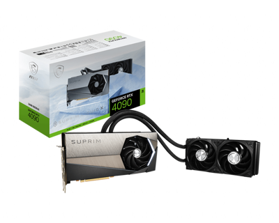 TARJETA DE VIDEO MSI RTX 4090 SUPRIM LIQUID X 24G GDDR6X 2640 MHZ 1HDMI 3DP - Código: RTX 4090 SUPRIM LIQUID X 24G | Compra en Guadalajara