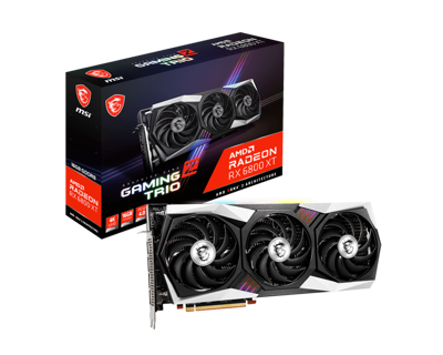 GPU MSI RADEON RX 6800 XT GAMING Z TRIO 16G GDRR6 RX 6800 XT GAMING Z TRIO 16G - Código: RX 6800 XT GAMING Z TRIO 16G | Compra en Guadalajara