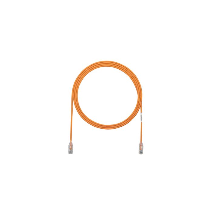 Cable de Parcheo TX6 UTP Cat6 Diámetro Reducido 28AWG Color Naranja 2ft UTP28SP2OR - Código: UTP28SP2OR | Compra en Guadalajara