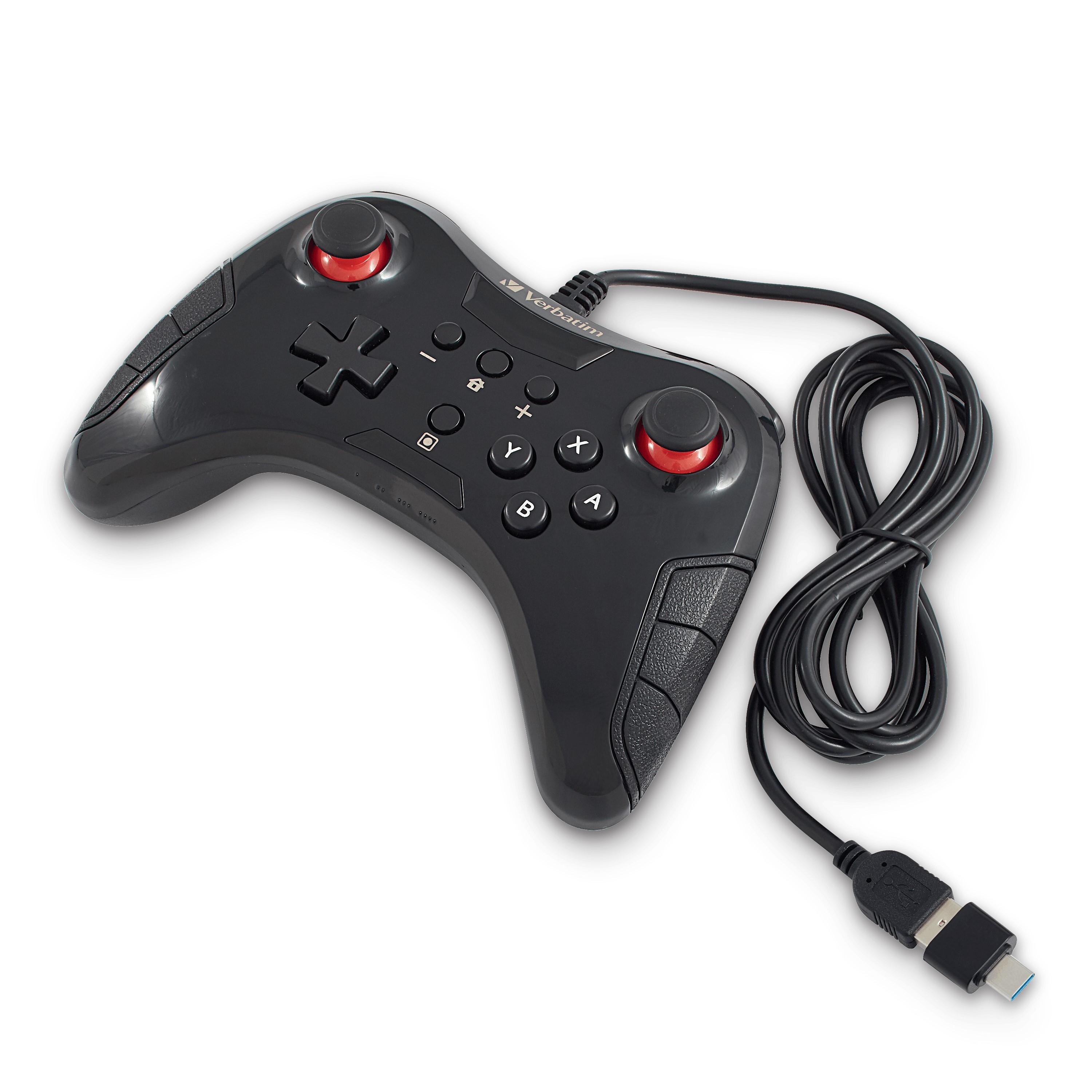 CONTROL CON CABLE VERBATIM PARA NINTENDO SWITCH NEGRO VB9979 VB99797 - Código: VB99797 | Compra en Guadalajara