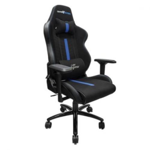 SILLA GAME FACTOR TELA RECLINABLE 4D METAL NEGRO/AZUL CGC601-BL - Código: CGC601-BL | Compra en Guadalajara