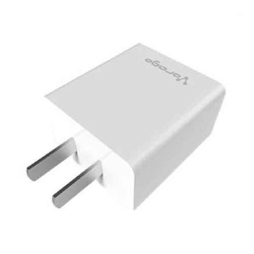CARGADOR PARA PARED VORAGO AU  105 BLANCO CON 1 PUERTO USB BLISTER - Código: AU-105-V2-WH | Compra en Guadalajara