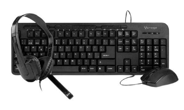 COMBO VORAGO TECLADO MOUSE KM-107 DIADEMA C/MICRÓFONO HS-400 ALAMBRICOS BROWN BOX VOR-KIT-KM-HS - Código: VOR-KIT-KM-HS | Compra en Guadalajara