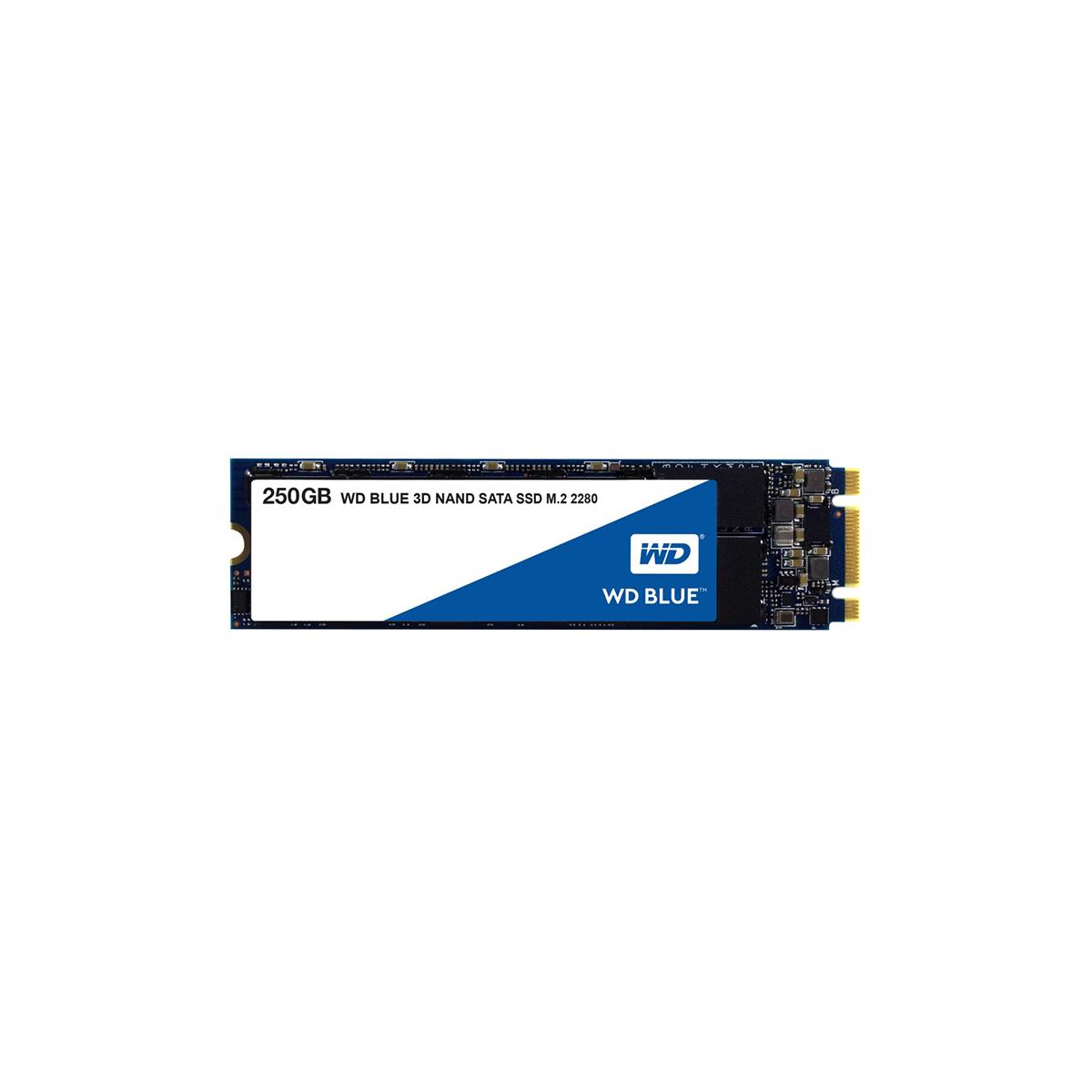 SSD WD BLUE 250GB SATA III M2 2280 WDS250G2B0B - Código: WDS250G2B0B | Compra en Guadalajara
