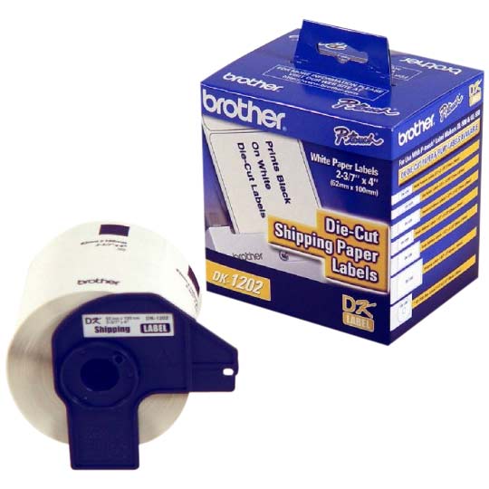 Brother - Cards labels and stickers - Continuous labels - BRO-ETI-TK1202 - Código: BRO-ETI-TK1202 | Compra en Guadalajara
