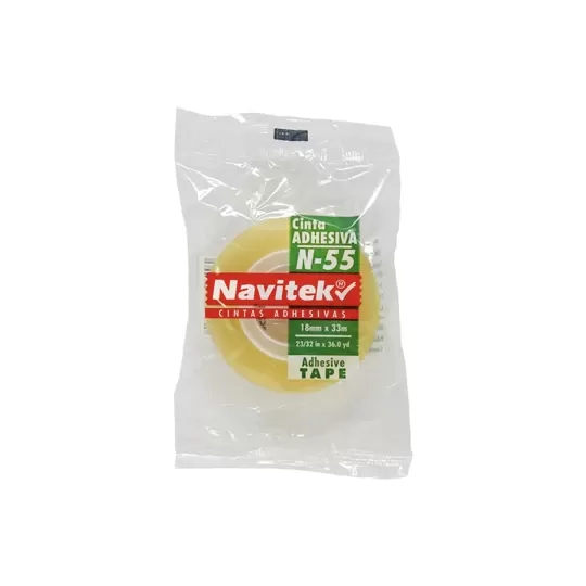 CINTA Adhesiva NAVITEK N55 CORTE FACIL 18X33 mm 80551803300 PZAS/ CAJA 216 Piezas por caja - Código: 8055-18033-00 | Compra en Guadalajara