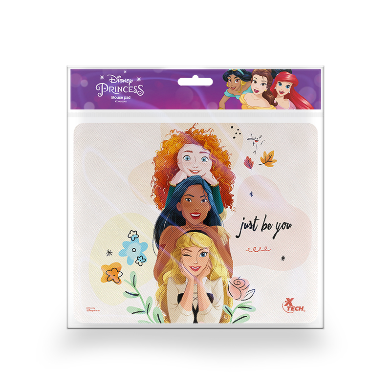 Mousepad XTech XTA-D100PS de Princesas Disney con Superficie Clásica Base de Goma Antideslizante XTA-D100PS - Código: XTA-D100PS | Compra en Guadalajara