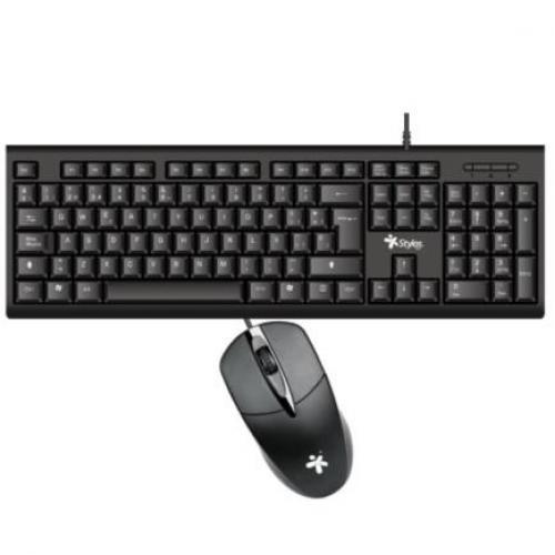 Kit De Teclado Y Mouse Stylos STPKTM4B Kit Alambrico Stylos. STPKTM4B - Código: STPKTM4B | Compra en Guadalajara